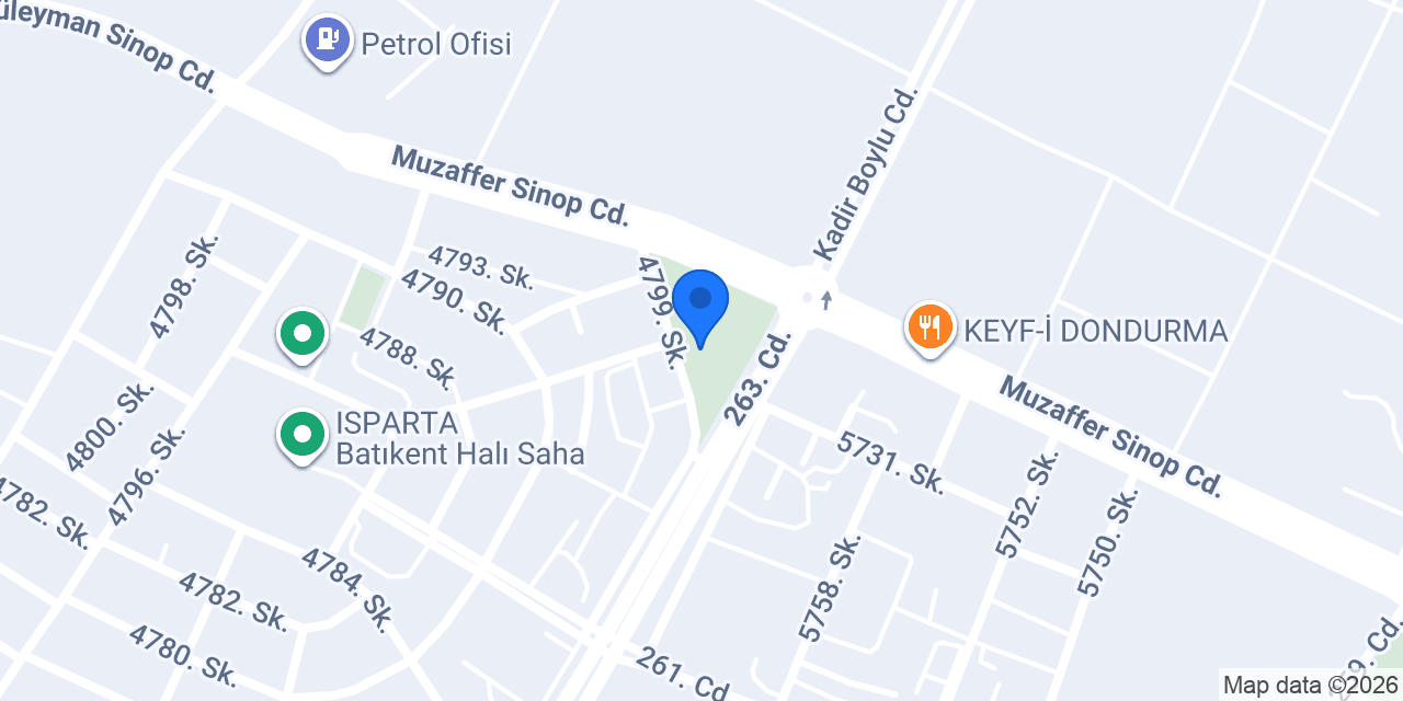 Yeşilvadi Çay Bahçesi konumu