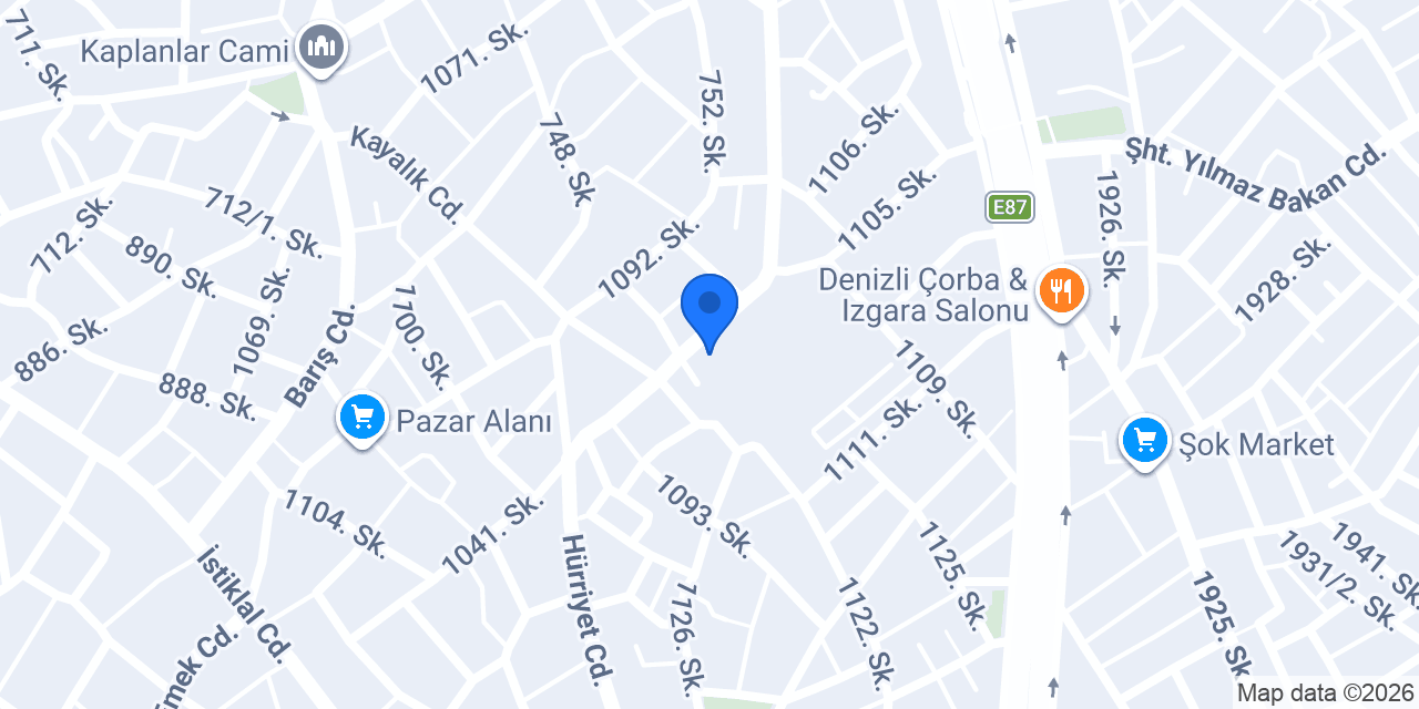 Elif Eylül Fast Food konumu