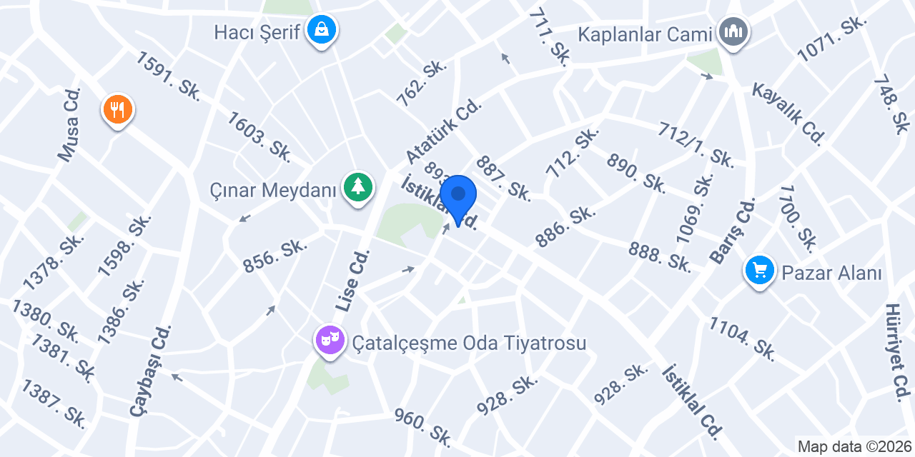 Mersa Turizm konumu