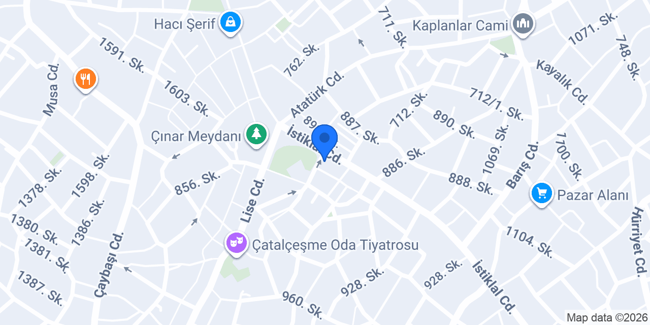 BerenCee Butik konumu