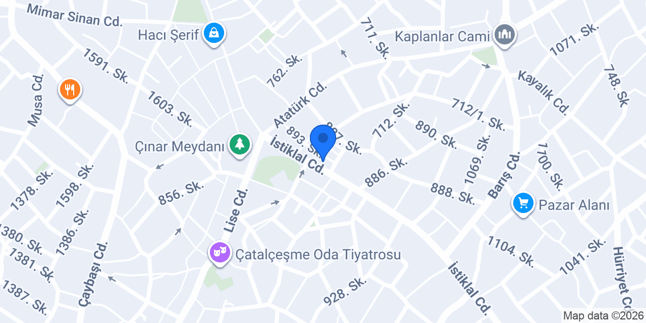 Procope Kahve ve Takı Aksesuar konumu