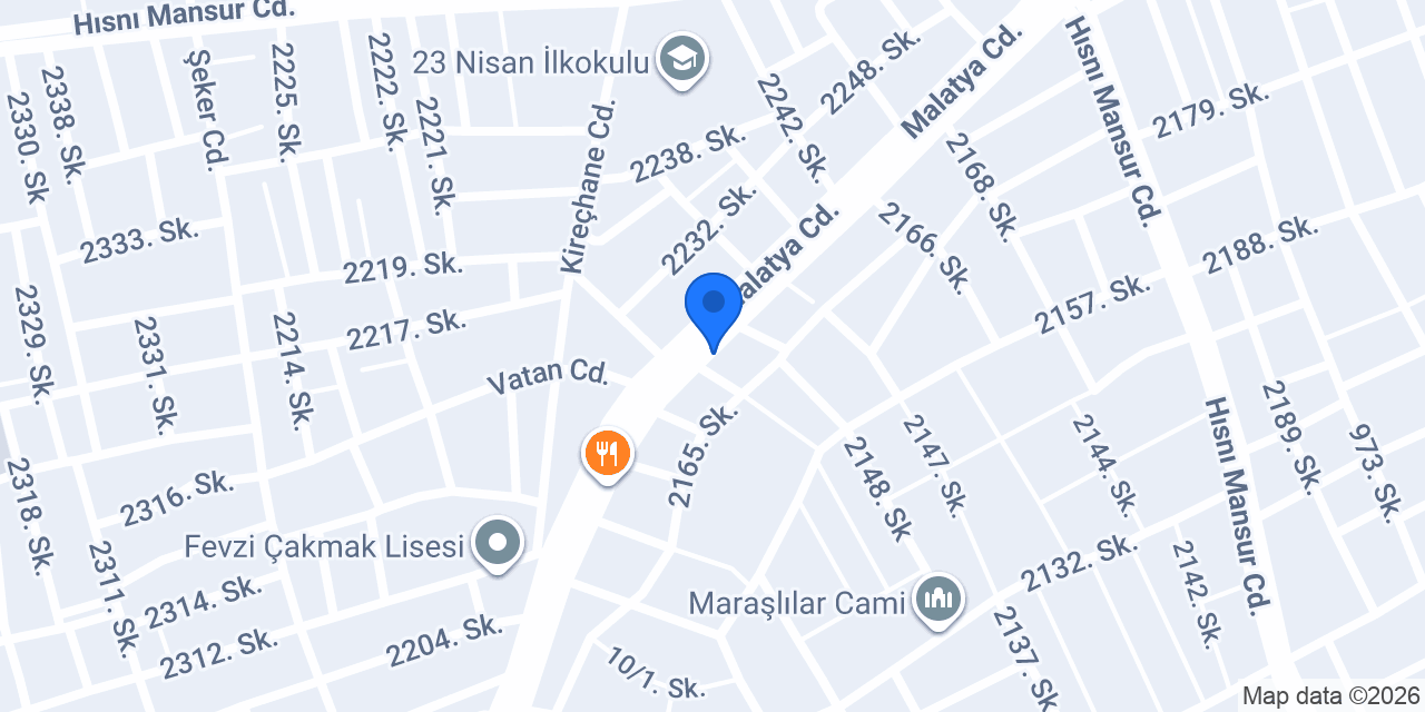 SiNCAR ELEKTRİK konumu