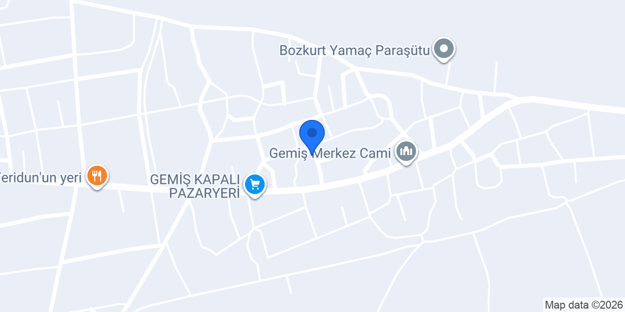 Gemiş Belediyesi konumu