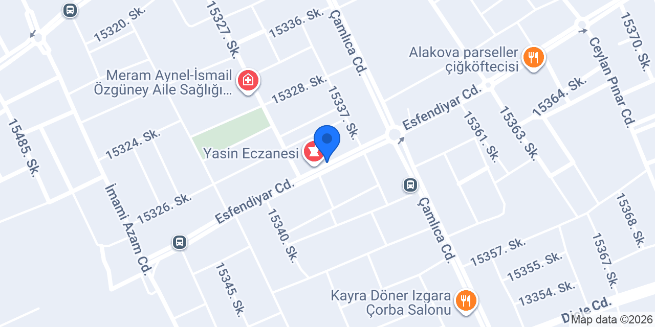 Meram elektrik&otomasyon konumu