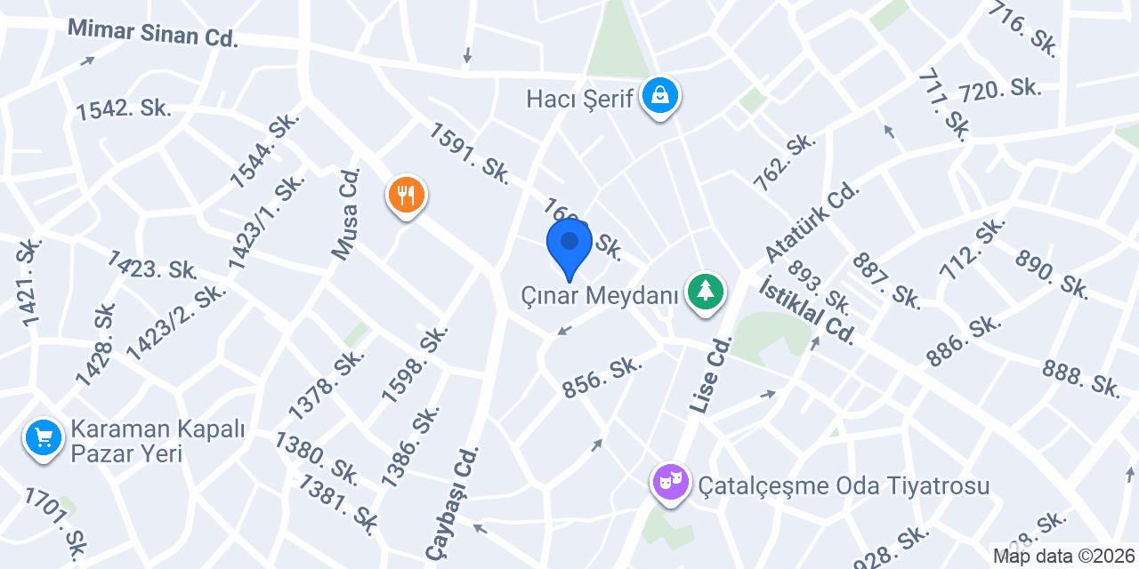 Eğitimiş Denizli Şubesi konumu
