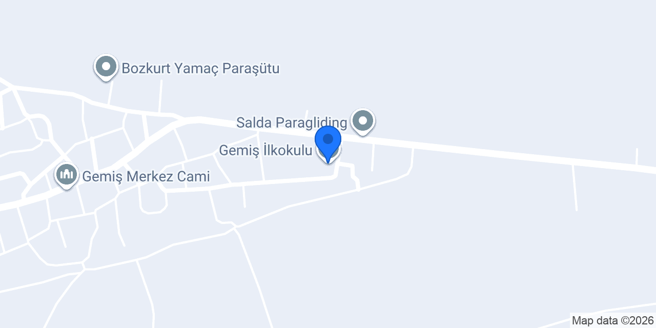 Gemiş İlkokulu konumu