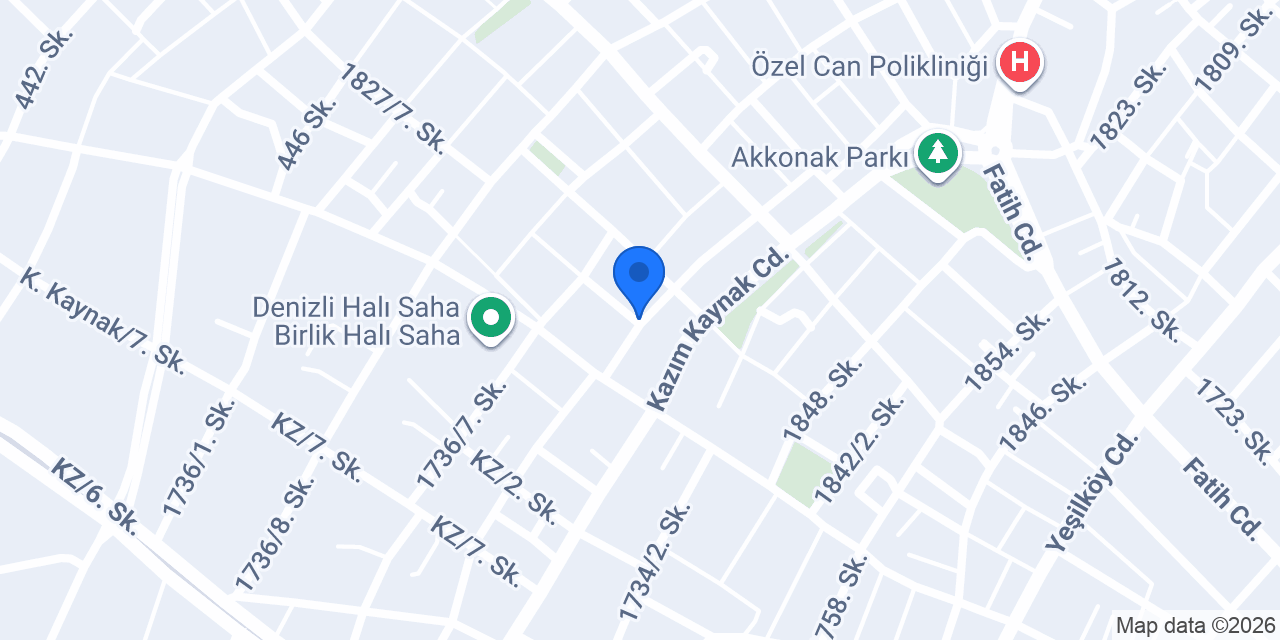 Denizli RealLife konumu