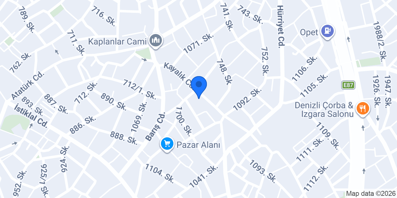 Merkez Eczanesi konumu