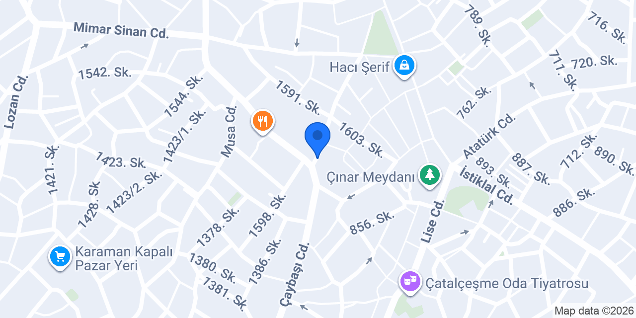 Hilmi Necdet Kuaför konumu