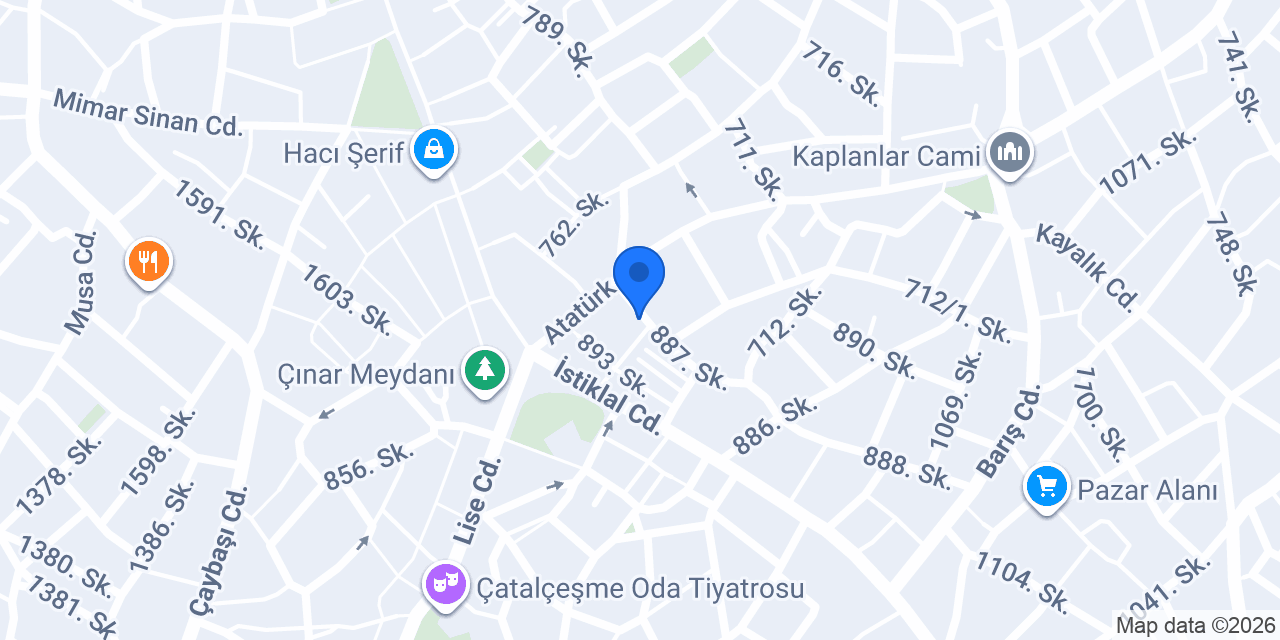 Securitas Denizli Şube Müdürlüğü konumu