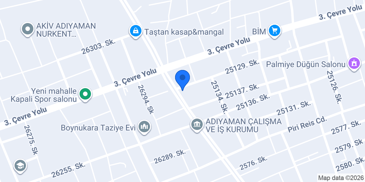 Göksay Yapı Market konumu