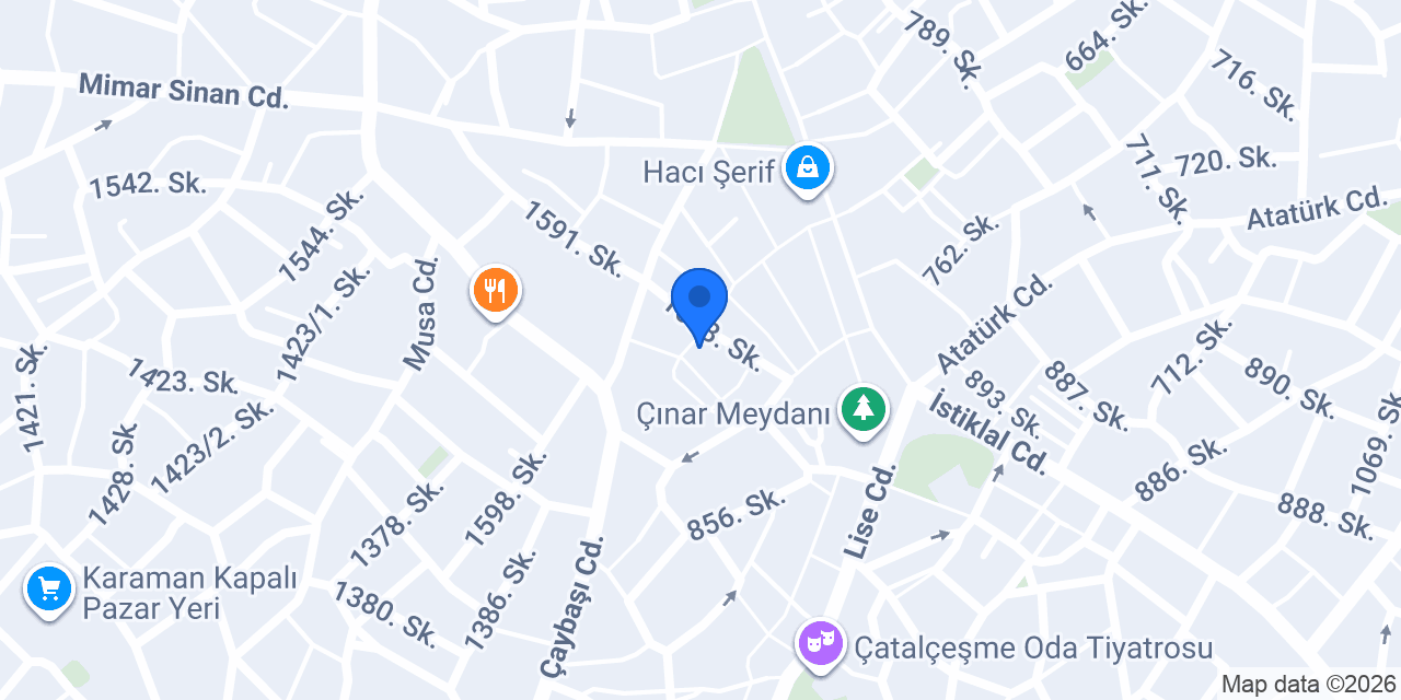 GALATA PİZZA konumu