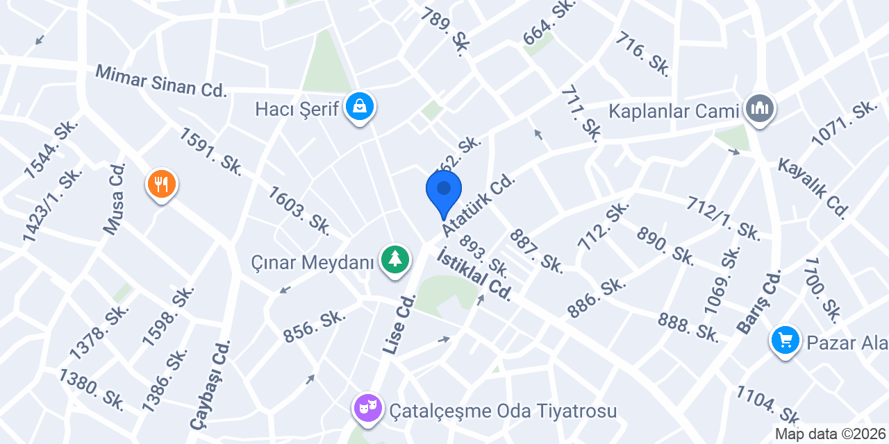 Başak Eczanesi konumu