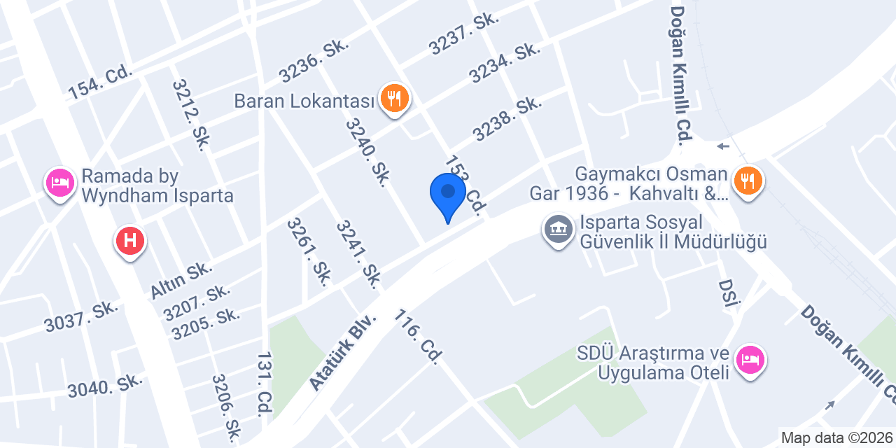Sanayi Eczanesi konumu