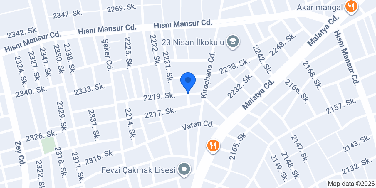 Taksi Adıyaman konumu