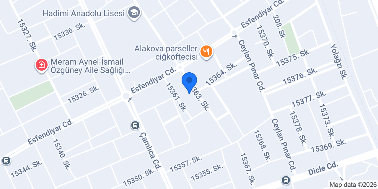 Necib İnşaat konumu