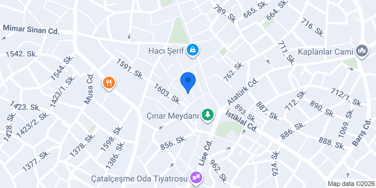 Tarihi Yeşilçam Kahvecisi konumu