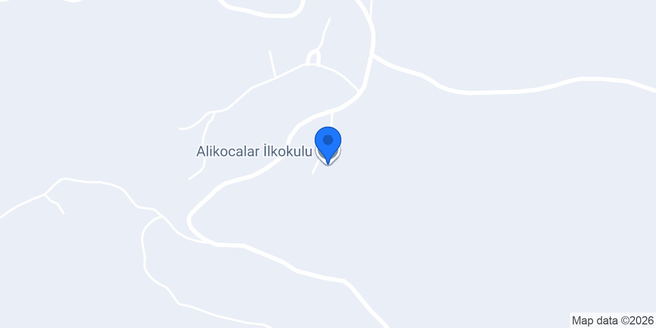 Alikocalar İlkokulu konumu