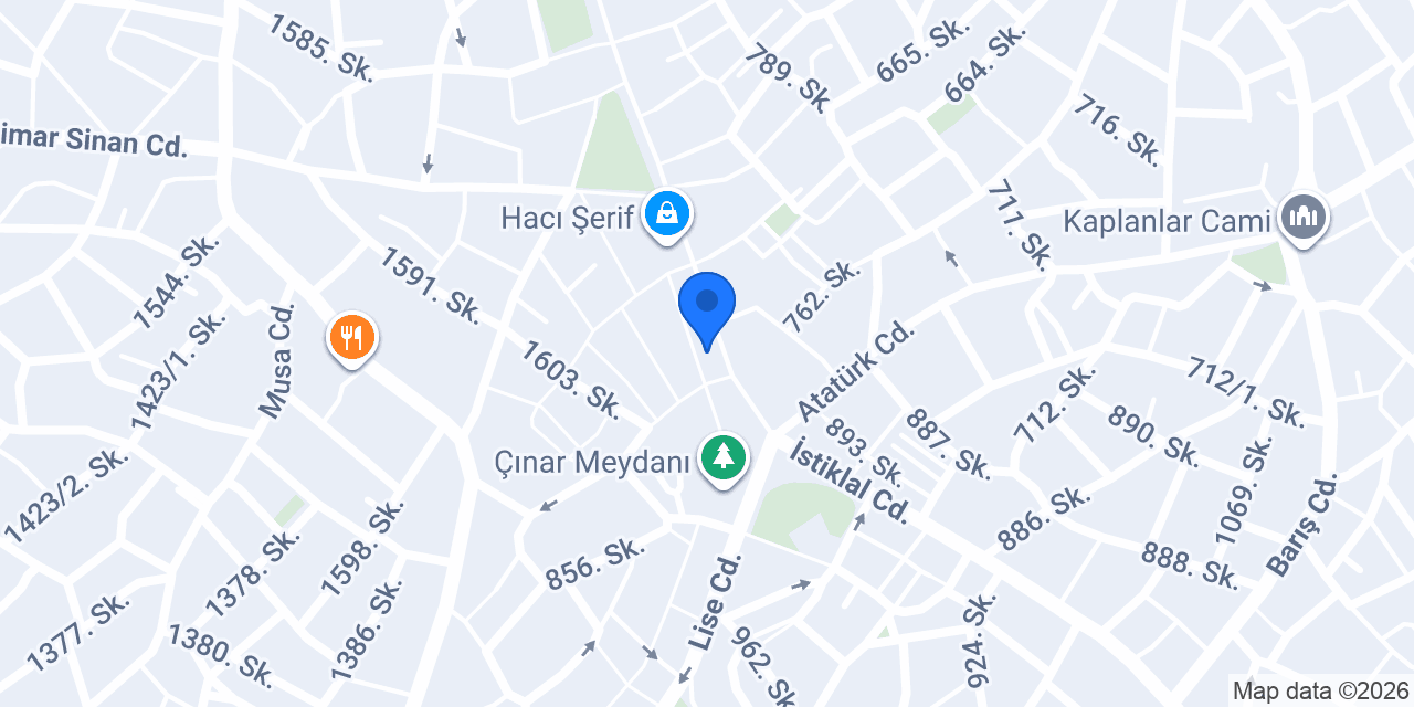 Topal Kadir Unlu Mamulleri konumu