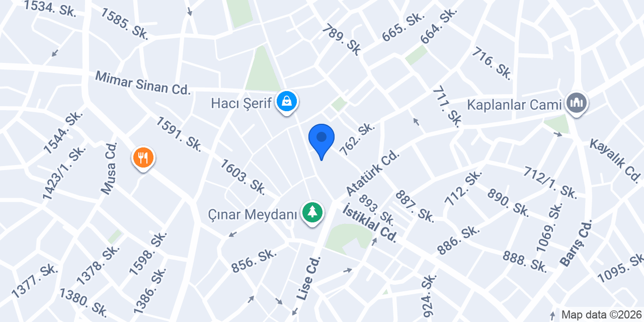 Halit Saç Tasarım konumu