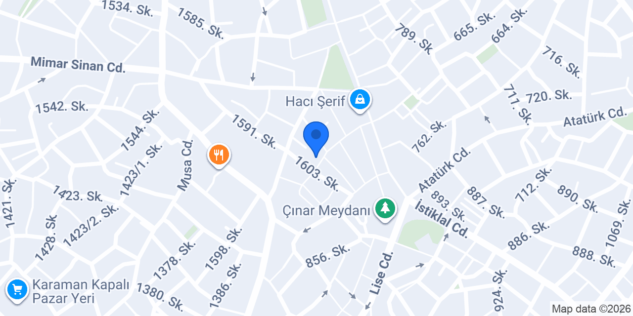 Çaybaşı Fırın konumu