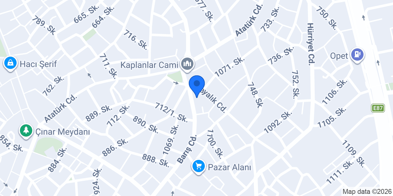 DHL eCommerce - Horozlu Şubesi konumu