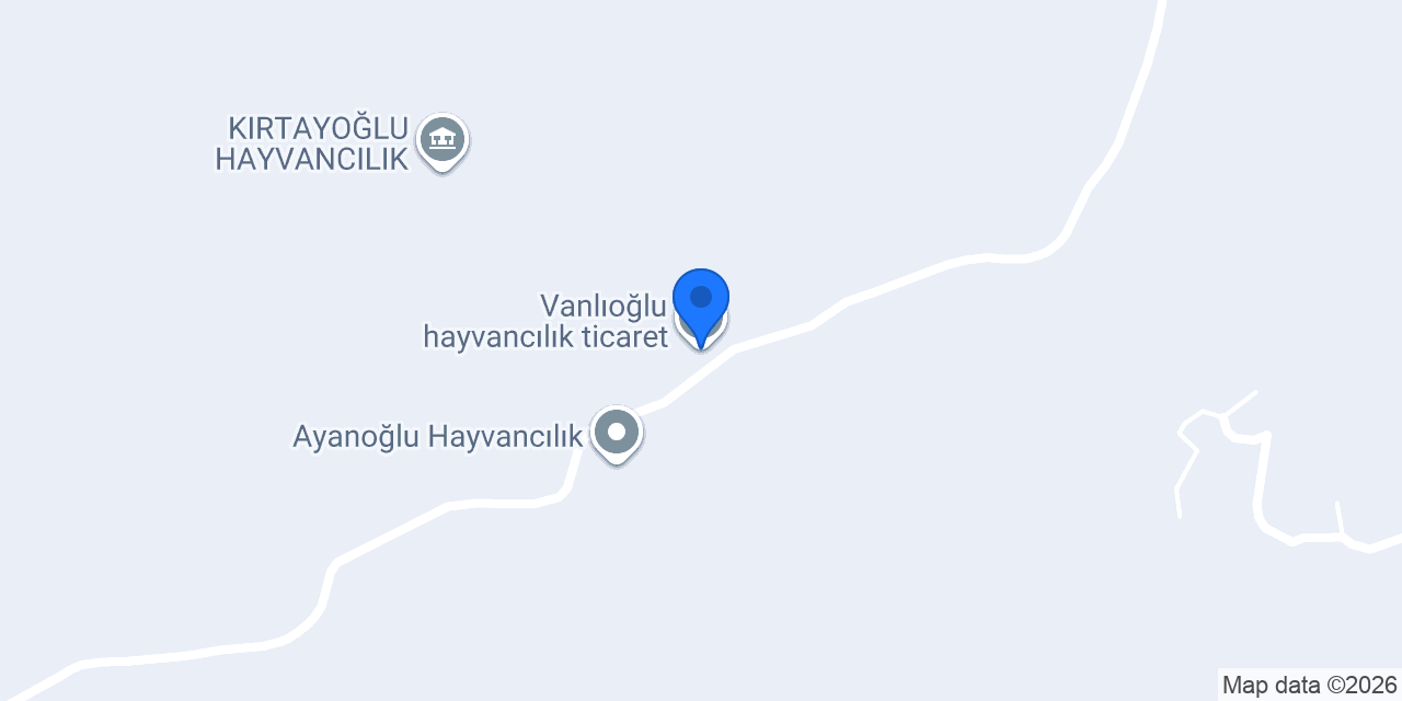 Vanlıoğlu hayvancılık ticaret konumu