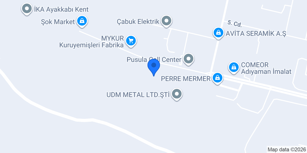 GÜRTEKS MODA TEKSTİL konumu