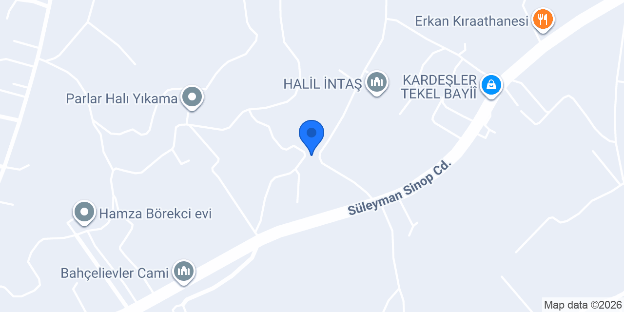 Isparta Halı Temizlik konumu