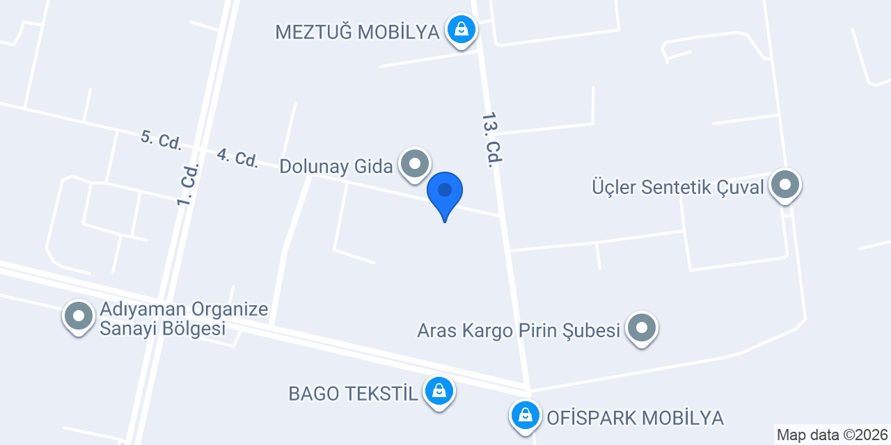 Irmak Boru Adıyaman konumu
