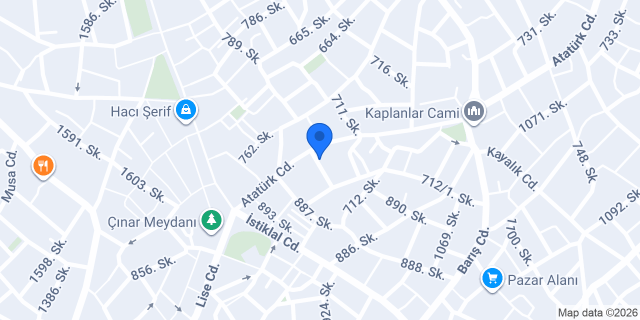 Değirmen fırın kafe konumu