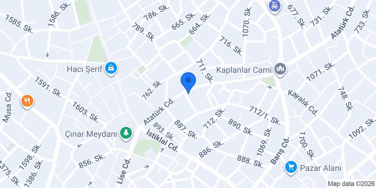 KURAL RENT A CAR konumu
