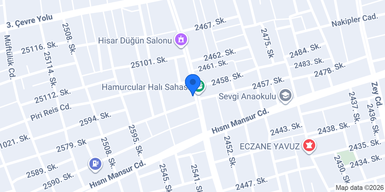 Tekin Elektrik ve Avize konumu