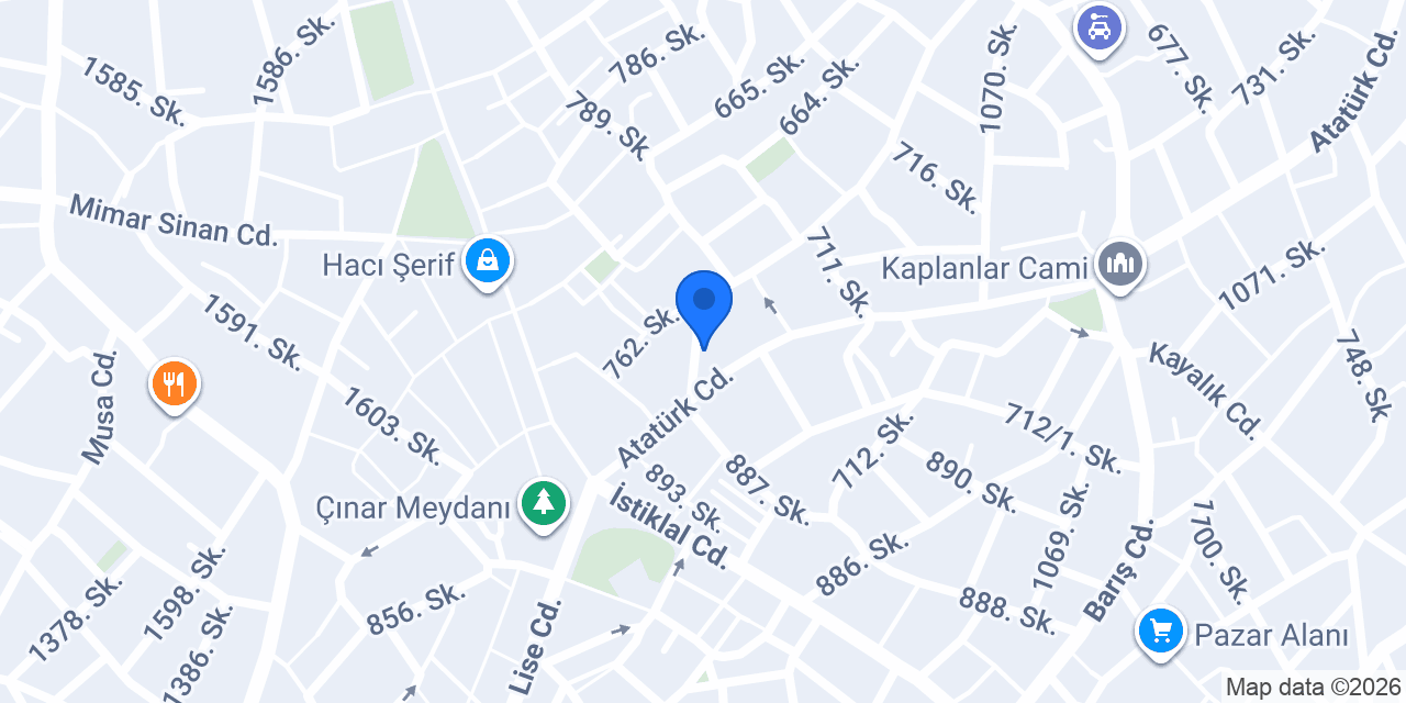 Ayduran Eczanesi konumu