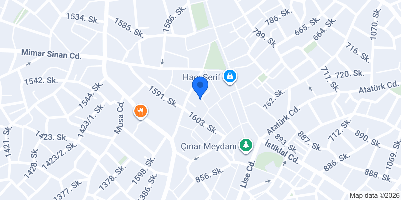 Seşa Masaj Salonu konumu