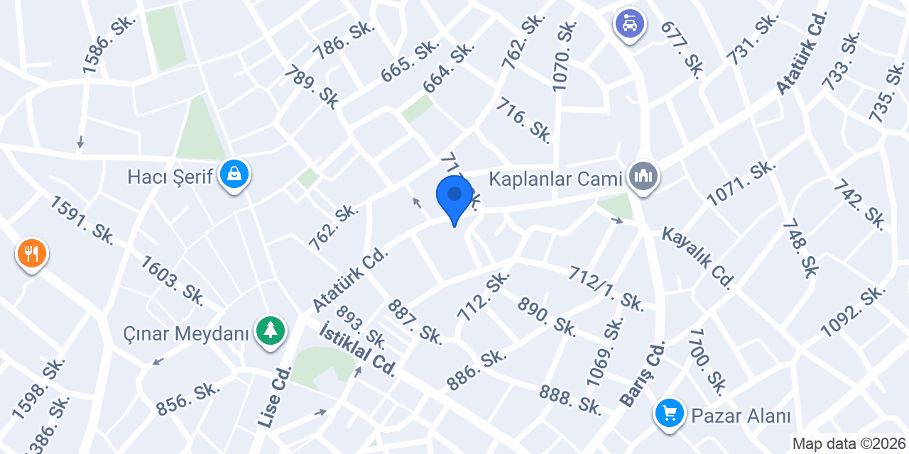 Doğan Rent A Car konumu