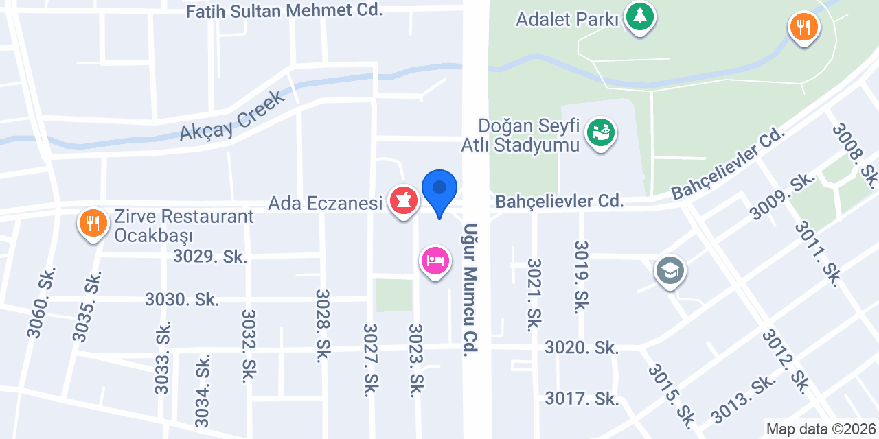 Bahçelievler Eczanesi konumu