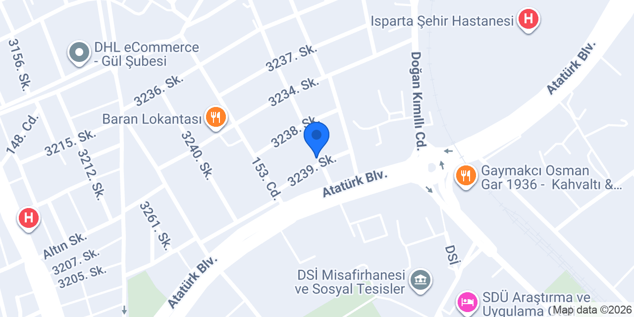 Akay oto lastik konumu