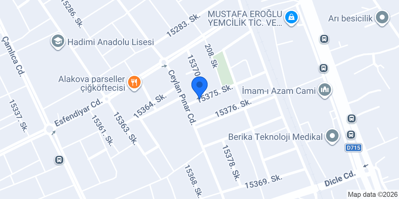 Esra Ünsal Hukuk & Danışmanlık konumu