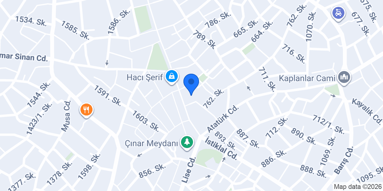 Denizli Alo Çilingir / DAÇ konumu