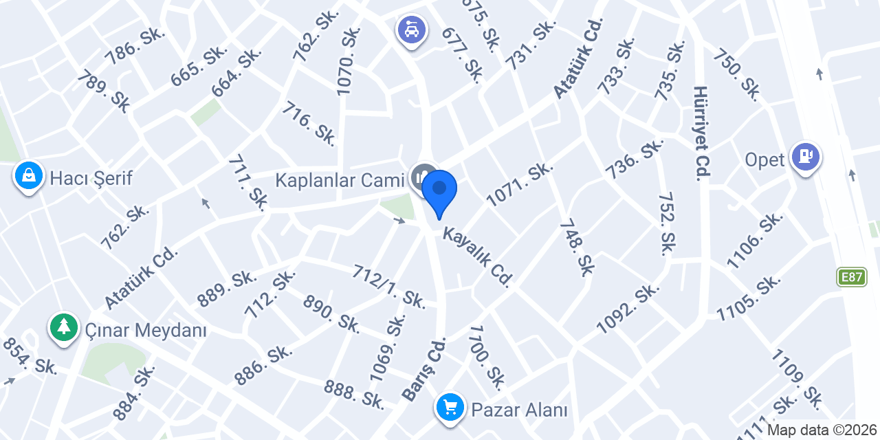 Gümrük Export Avm konumu