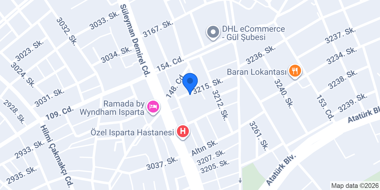 Çınar Mobilya konumu