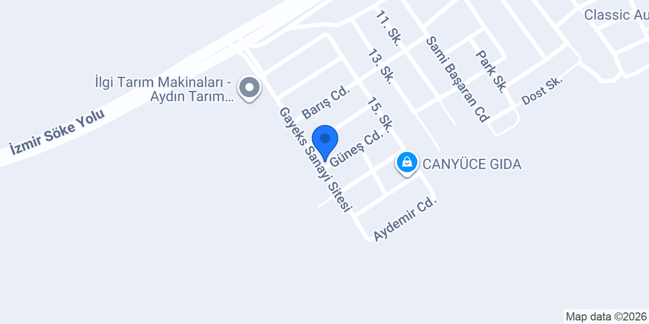 Şenerler Halı Yıkama konumu