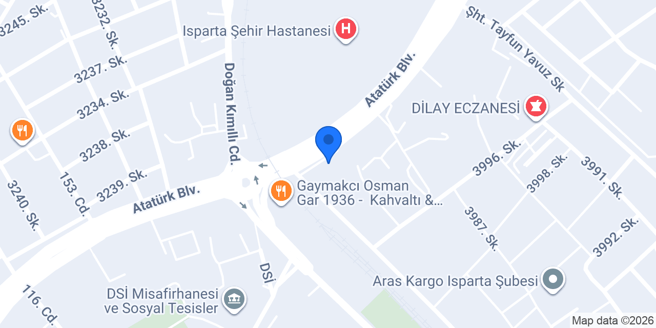 DOLUNAY ECZANESİ konumu