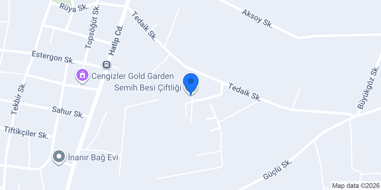Semih Besi Çiftliği konumu