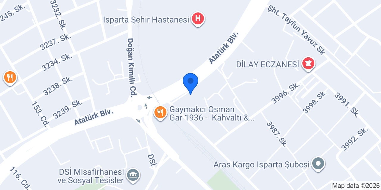 Çopur Eczanesi konumu