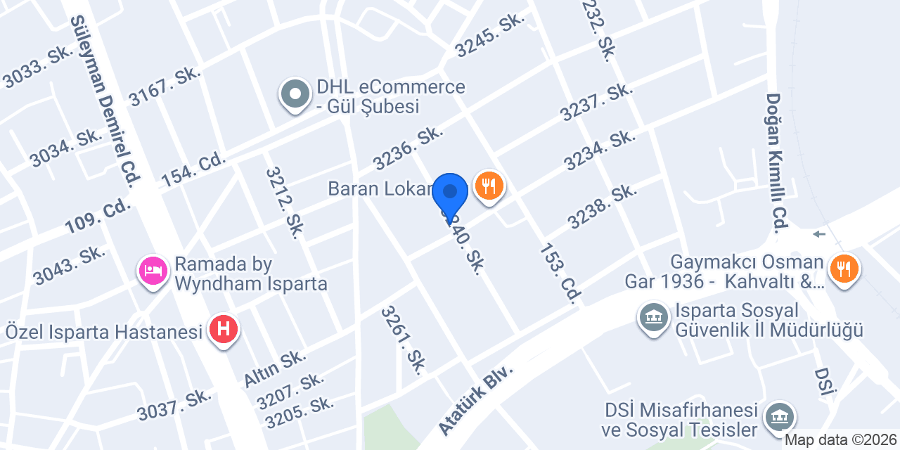 Pratik Auto Tamir Bakım konumu