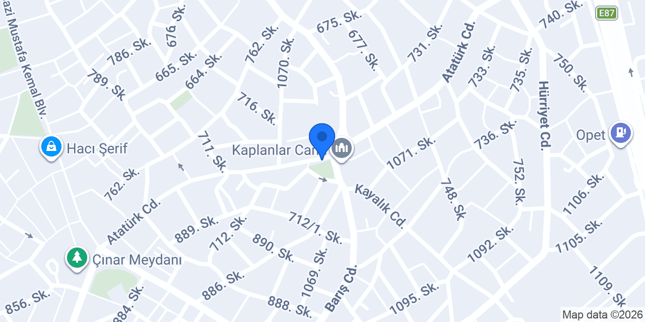 Sudenaz Halı Yıkama konumu