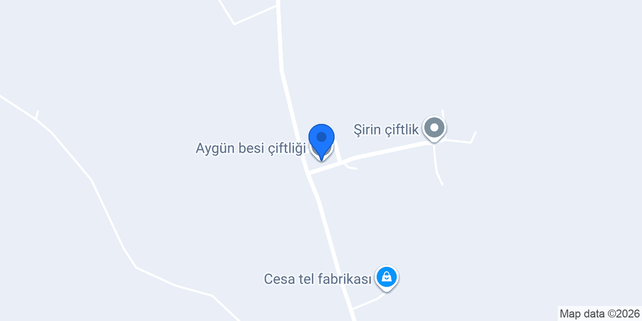 Aygün besi çiftliği konumu