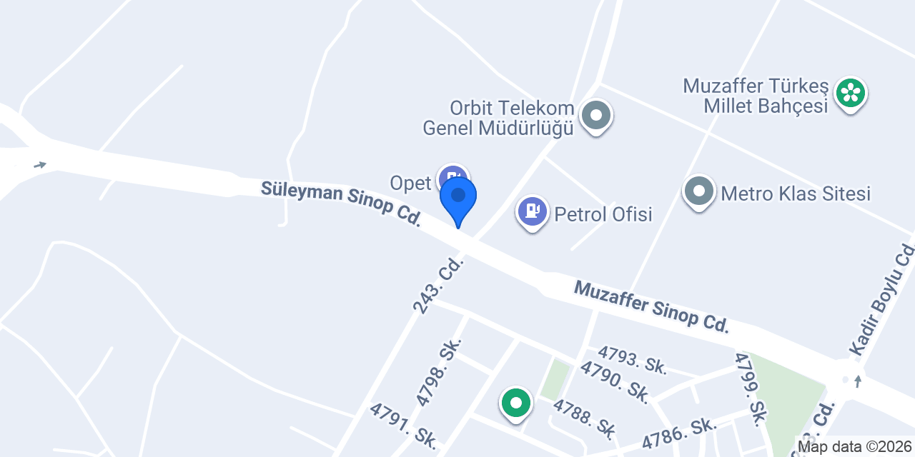 Oktay petrol konumu
